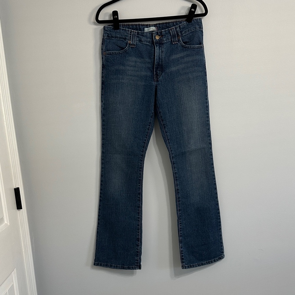 Levi's Women's 525 Boot Cut Jeans in Dark Blue